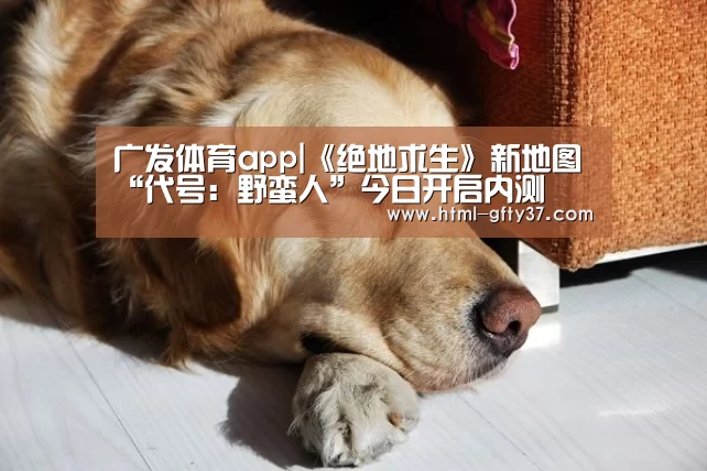 广发体育app|《绝地求生》新地图“代号:野蛮人”今日开启内测(图3) 广发体育